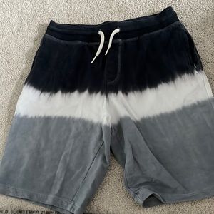 tie dye sweatshorts